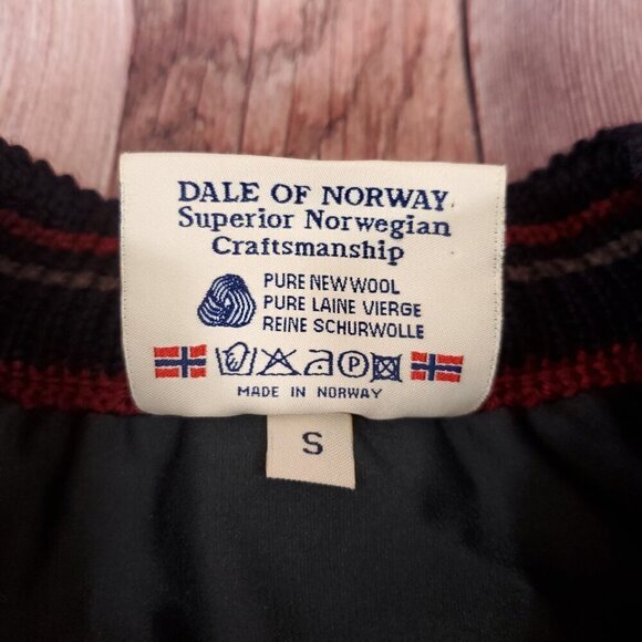 *FLAWS* Vintage Dale of Norway Size Small 1980 Lake Placid Team USA Olympic - Picture 13 of 15